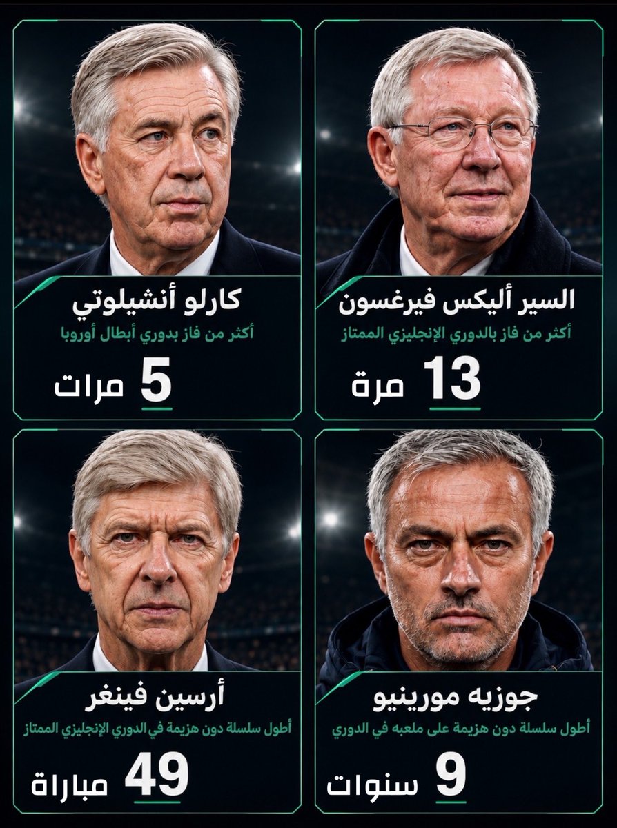 tactiek88's tweet photo. بدون مُجاملة ..

برأيك ماهو الإنجاز الأصعب لهؤلاء المُدربين ؟ https://t.co/xoDBMZ65rH