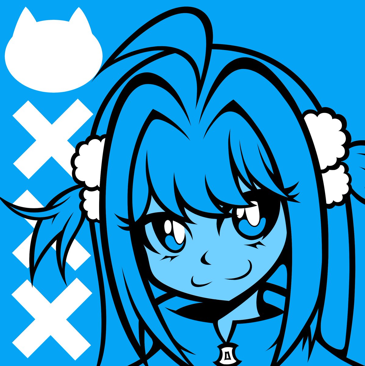 Wea_boolin's tweet photo. blue idol when is blue💙 #nyasketch https://t.co/sc4J5twRFn