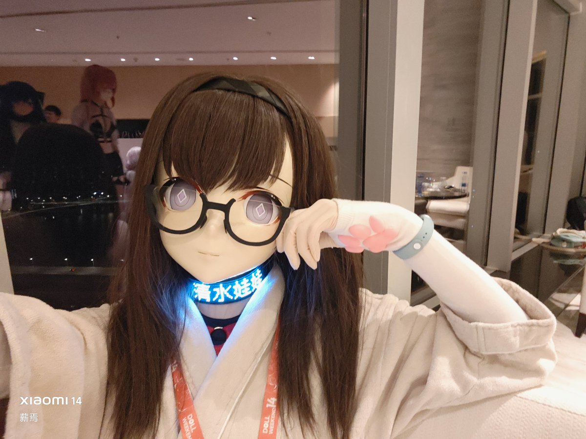 xinyan05's tweet photo. 薪焉真的是个清水好娃娃哦～
欸！不准掀开下摆！腰带也不要解开啊喂！呜呜呜，都被你看见了？请...请不要说出去...拜托了～
#着ぐるみ #dollweekend #kigurumi #普瑞赛斯 https://t.co/i7hV7eagXC
