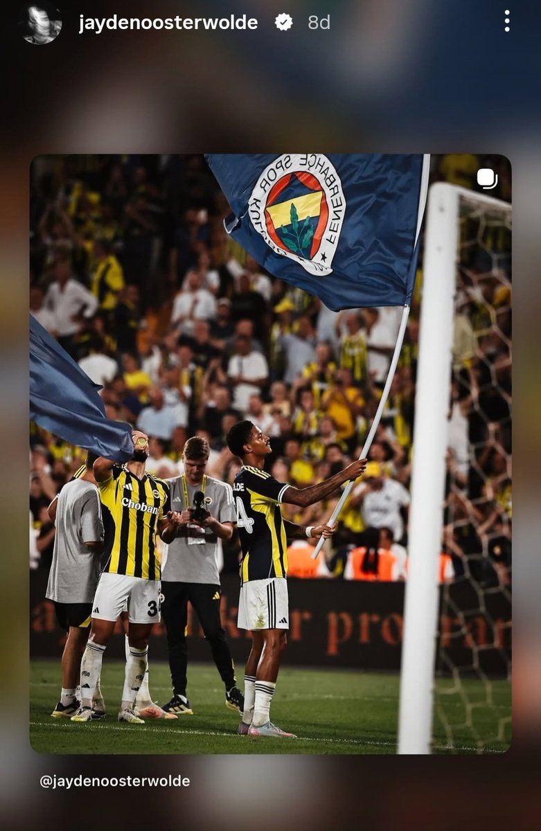 TekYolFener's tweet photo. Jayden Oosterwolde’nin paylaşımı. https://t.co/DPzfrDgvdW