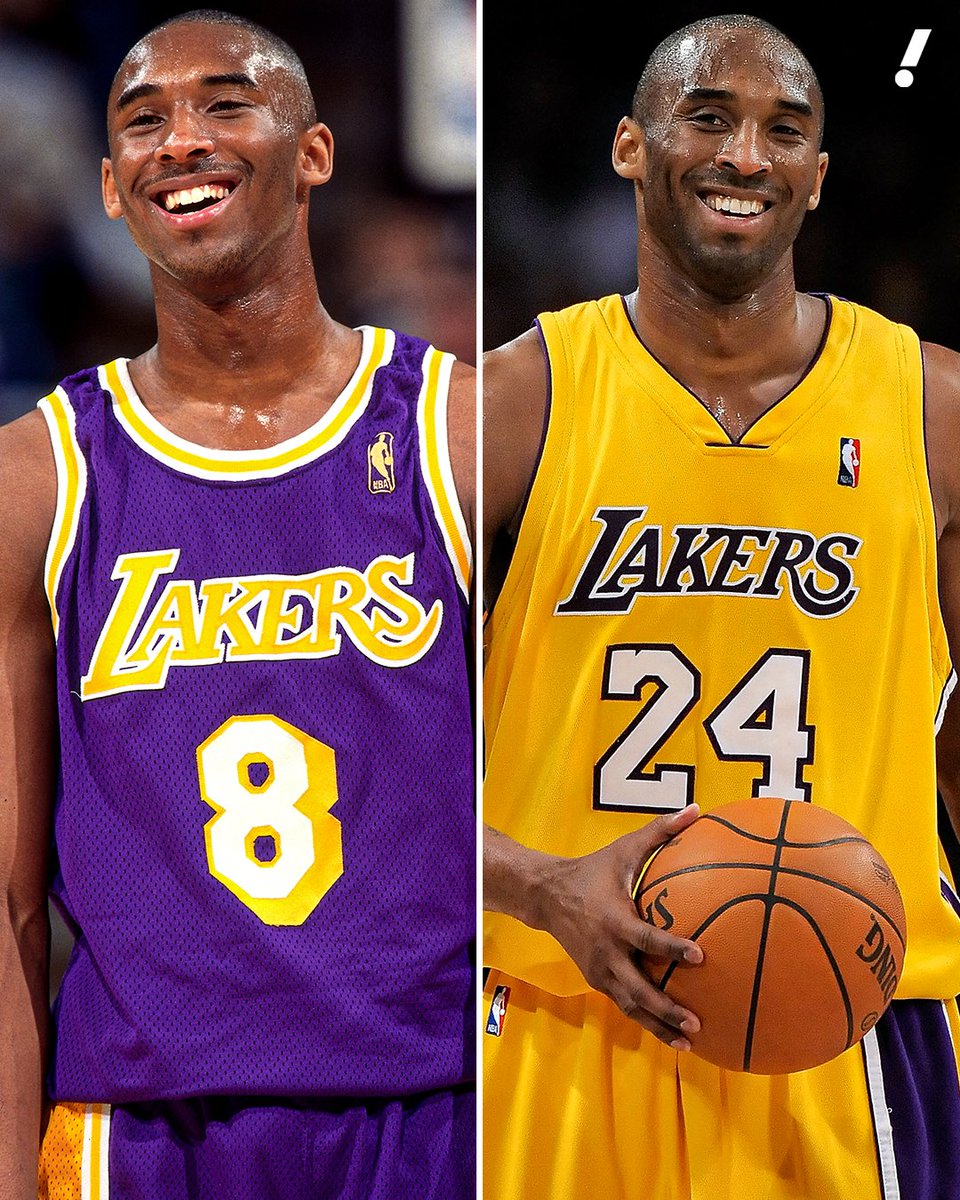 YahooSports's tweet photo. 8️⃣ // 2️⃣4️⃣

Remembering Kobe Bryant on Mamba Day 💜💛 https://t.co/R3t4NXqNmb