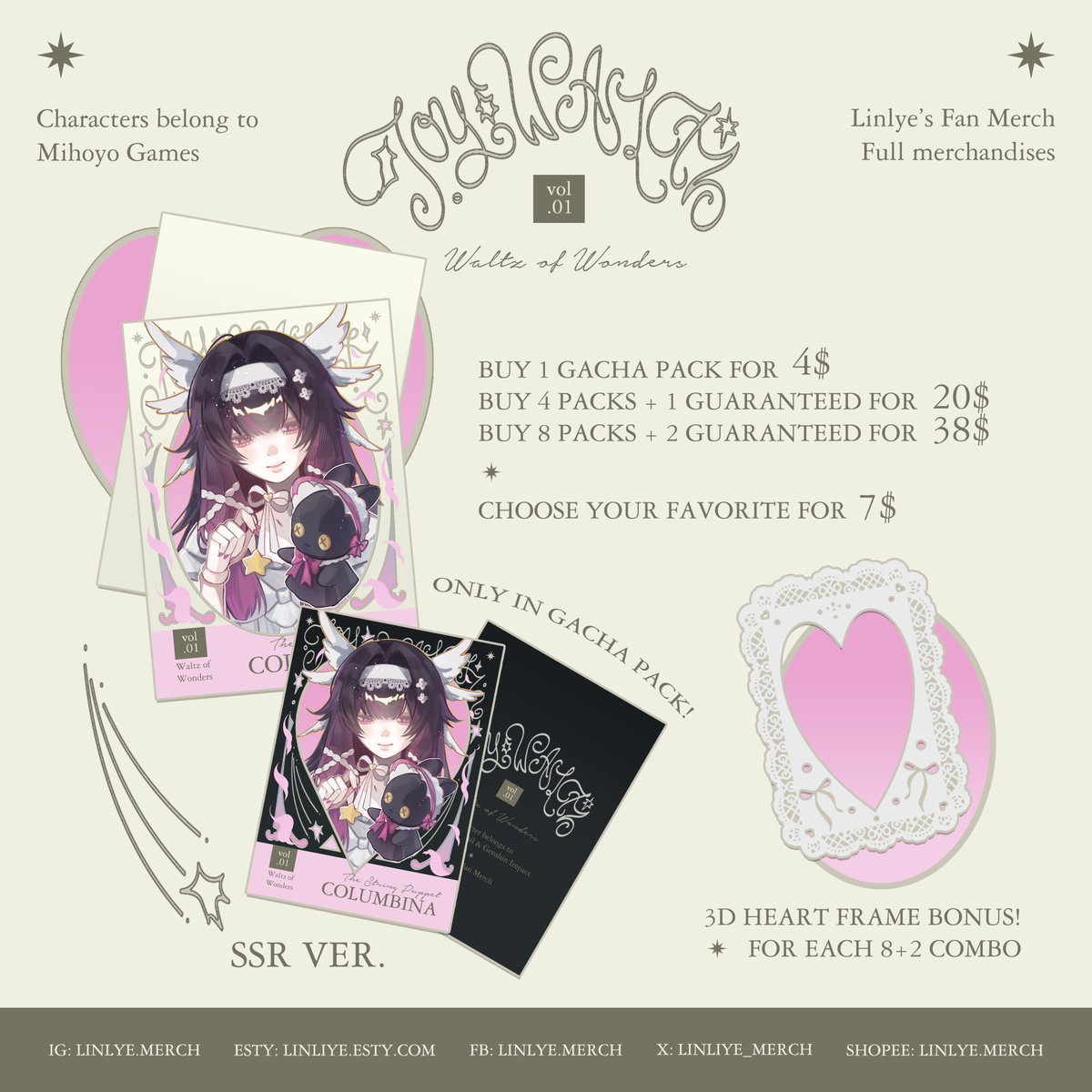 linlye_merch's tweet photo. [🤍 &amp; RT appreciated]

✨ ARTSOBI CATALOGUE IS HEREE ✨

Tano, Choco &amp; I will be at Artsobi!! ⸜(｡˃ ᵕ ˂ )⸝♡
🍓 Booth: Linlye x Tano x Choco — N1
🍰 HSR, GI, LND &amp; more~
Come say hi and grab your favs!! 🫶💖

#Artsobi #AMG2026 #Animangaki #ArtistAlley  #Linlye #HonkaiStarRail https://t.co/zxdOhmZy3O