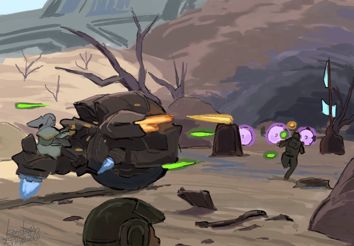 kanokoga's tweet photo. [Halo3] #478 The Ark (101) https://t.co/O5Cj0SkdXw