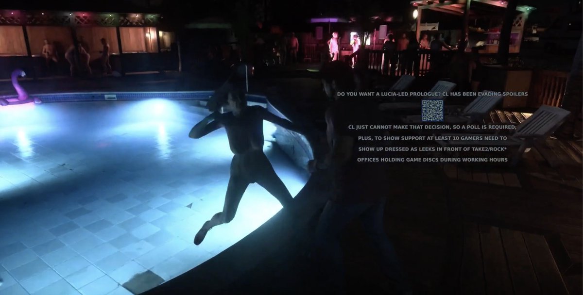 NotForYouGTA's tweet photo. New GTA 6 leak has dropped! This is a clip of Nudist Island, and you won’t believe it—every single NPC there was nude except Jason. https://t.co/18Opc9s7Kj