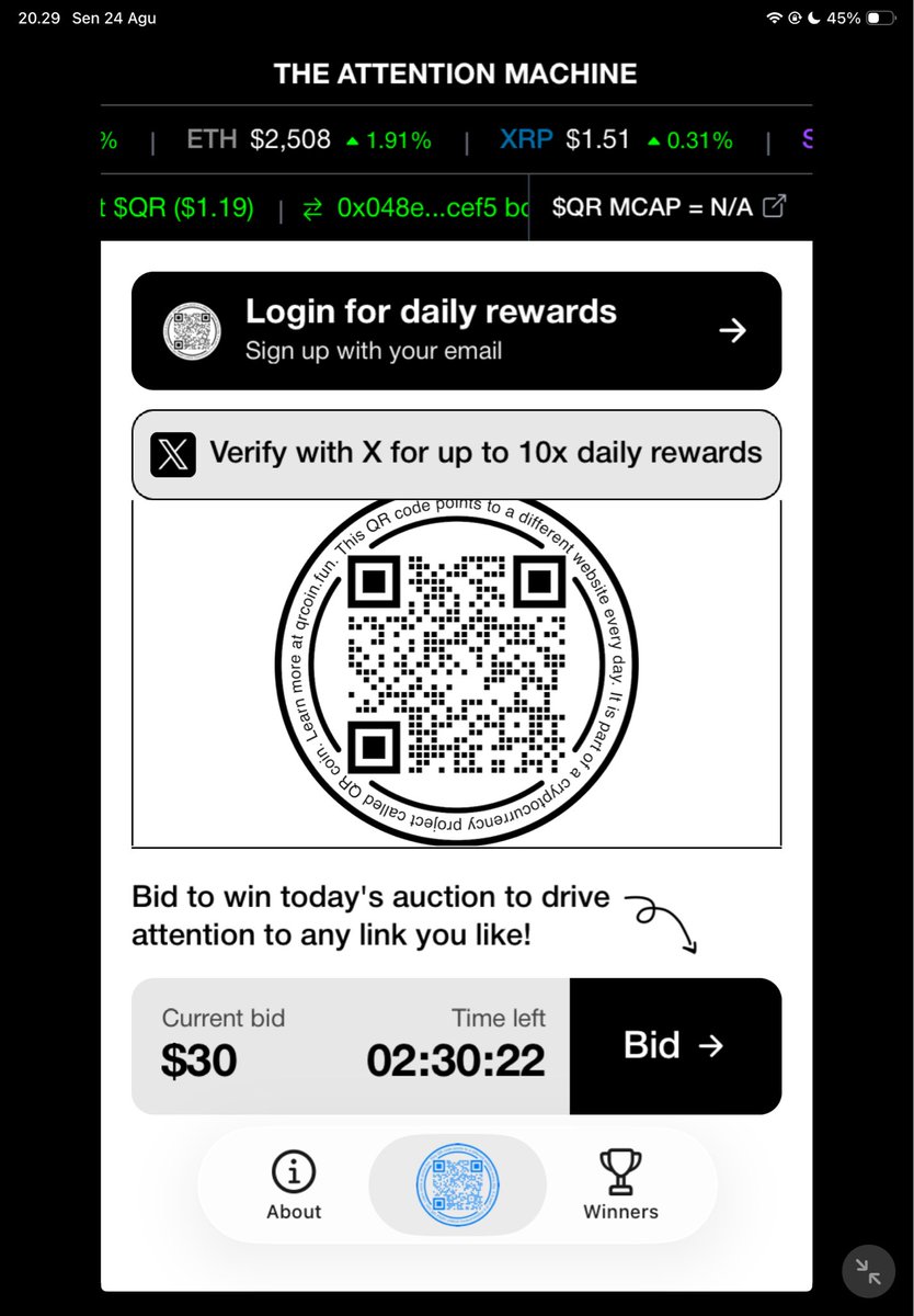 Tadi9878's tweet photo. @0FJAKE @qrcoindotfun 0xb21d7bc72e7214cf5d0ebbeb34cf1d57c602b989 https://t.co/gqH9gQiOuo