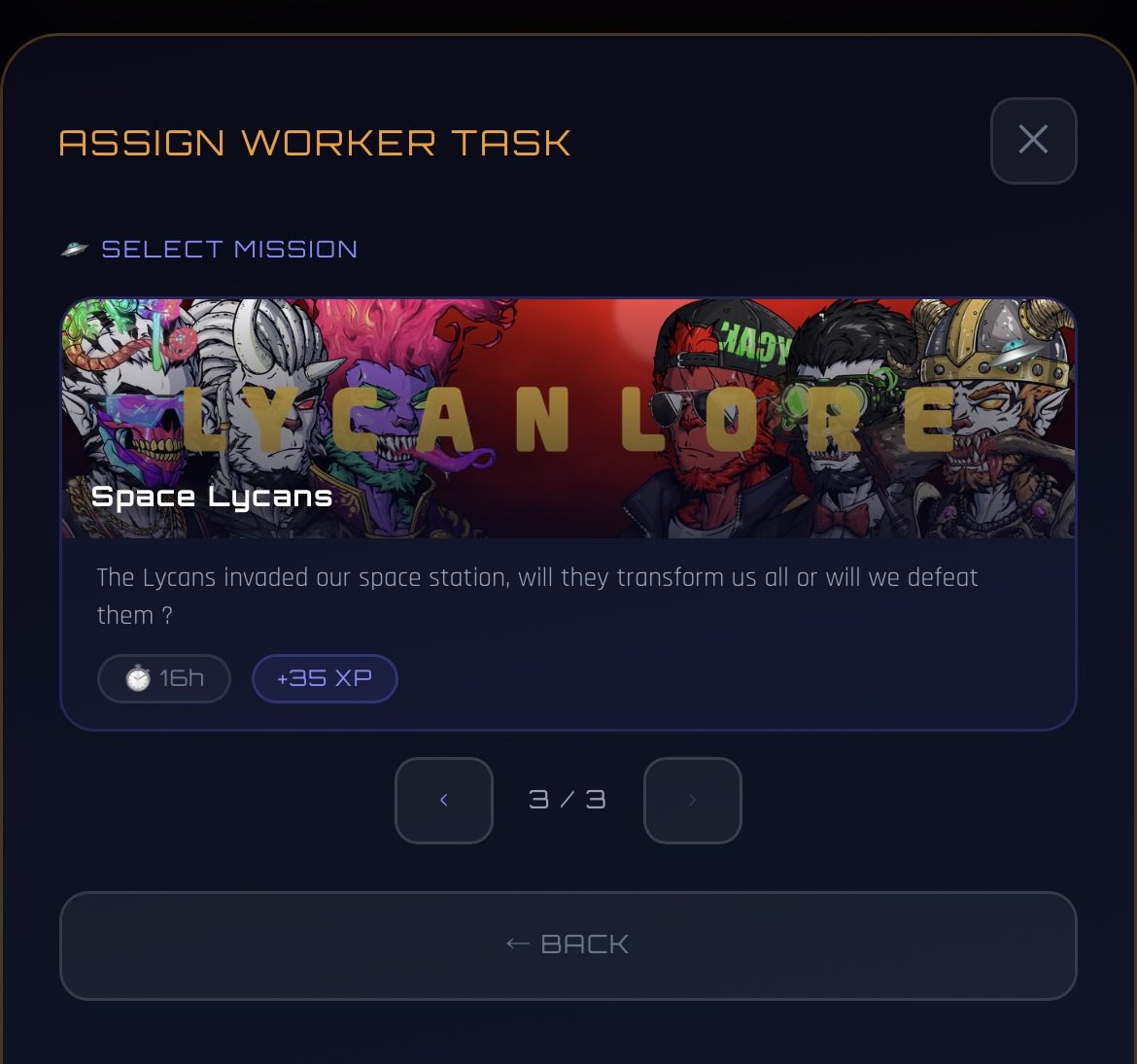 SpaceWarXcro's tweet photo. 3. Improved page for pilot XP missions AND for the rewards claim page. https://t.co/bRNSdxWuqp