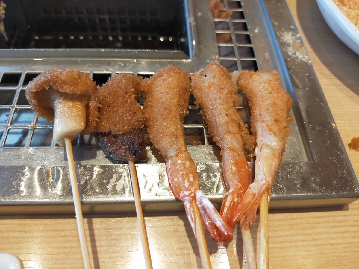 maruyuripiyo's tweet photo. たまに食べたくなる串家物語🍤 https://t.co/zJ3P93AJYj