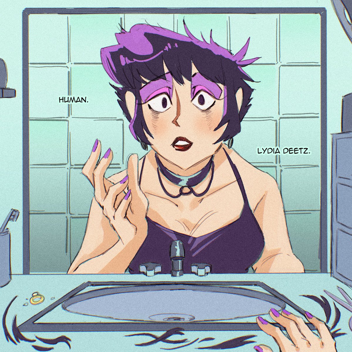 MrDespondency's tweet photo. Figured it's about time to post my first comic on this platform! Sorry for the messy format

A long-awaited reunion 🪲💜 (1/10)
#beetlejuice #lydia #toonjuice #beetlebabes #comic https://t.co/HtOZQvgmYy