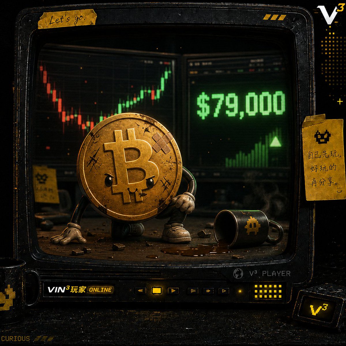 vin3player's tweet photo. BTC 又硬起来了 😂

下一站 $80K？ https://t.co/dt17YQlOgl