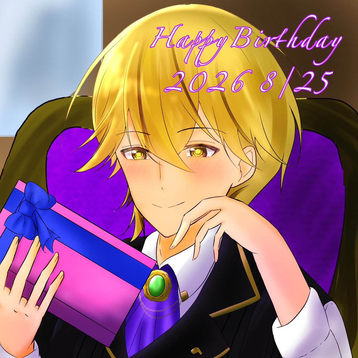 Violet_3colors's tweet photo. 光士郎ハピバ🎂🎉
#花散光士郎生誕祭2026 https://t.co/udQaS8oDz2