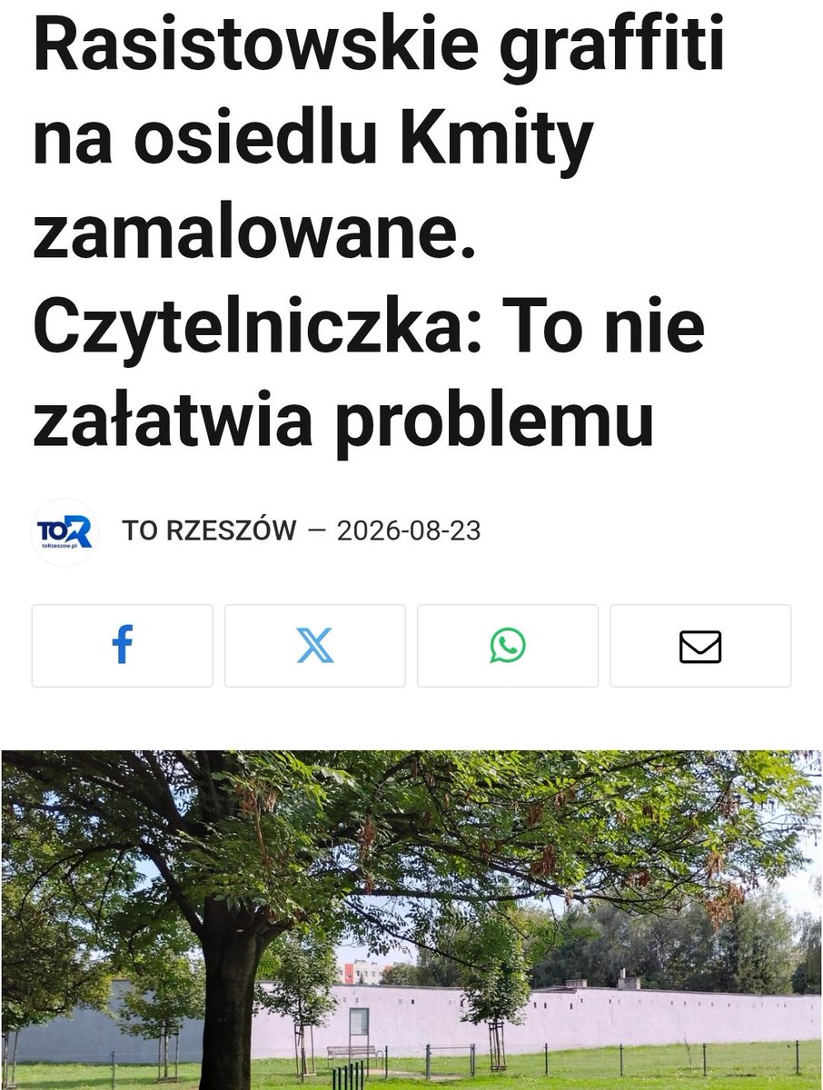 1gnasiak's tweet photo. W Rzeszowie prokuratura będzie ścigać kogoś za graffiti White Lives Matter, ponieważ uważa to za rasizm. Przecież to jest powalone, my się zmieniamy w Wielką Brytanię https://t.co/KYWmqJSTa4