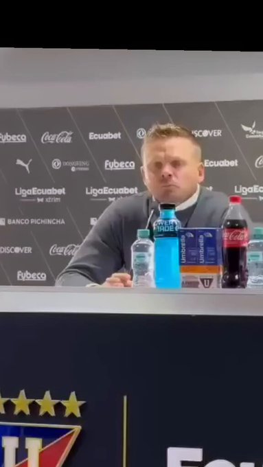 canchaecuador's tweet photo. Cristian Nasuti mantiene la fe en Emelec: “Quedan cuatro finales y estamos preparados para revertir la situación” https://t.co/X27uvcZyI0 https://t.co/3dRXsUUT4Y