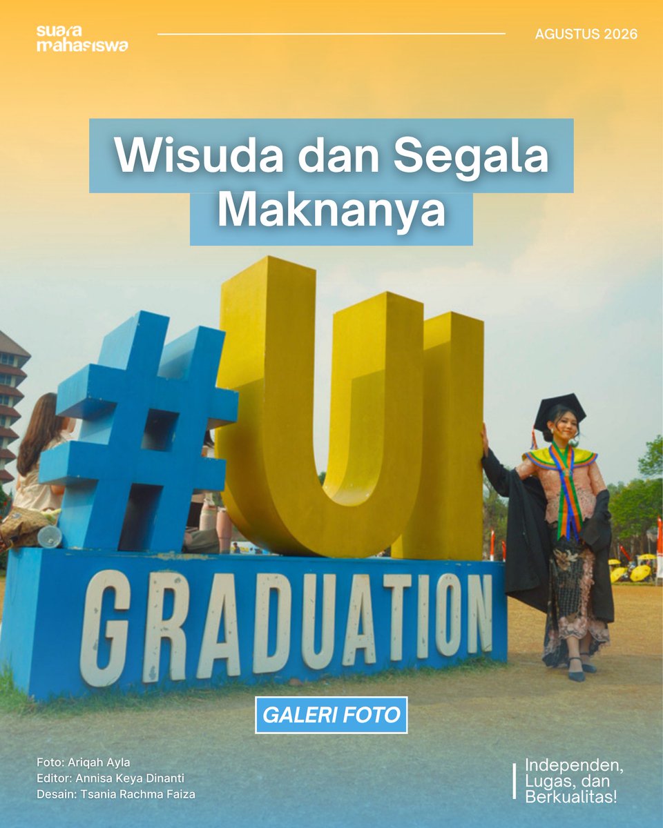 SumaUI's tweet photo. [GALERI FOTO]

Wisuda dan Segala Maknanya ✨ https://t.co/tC8ZfF7aIG