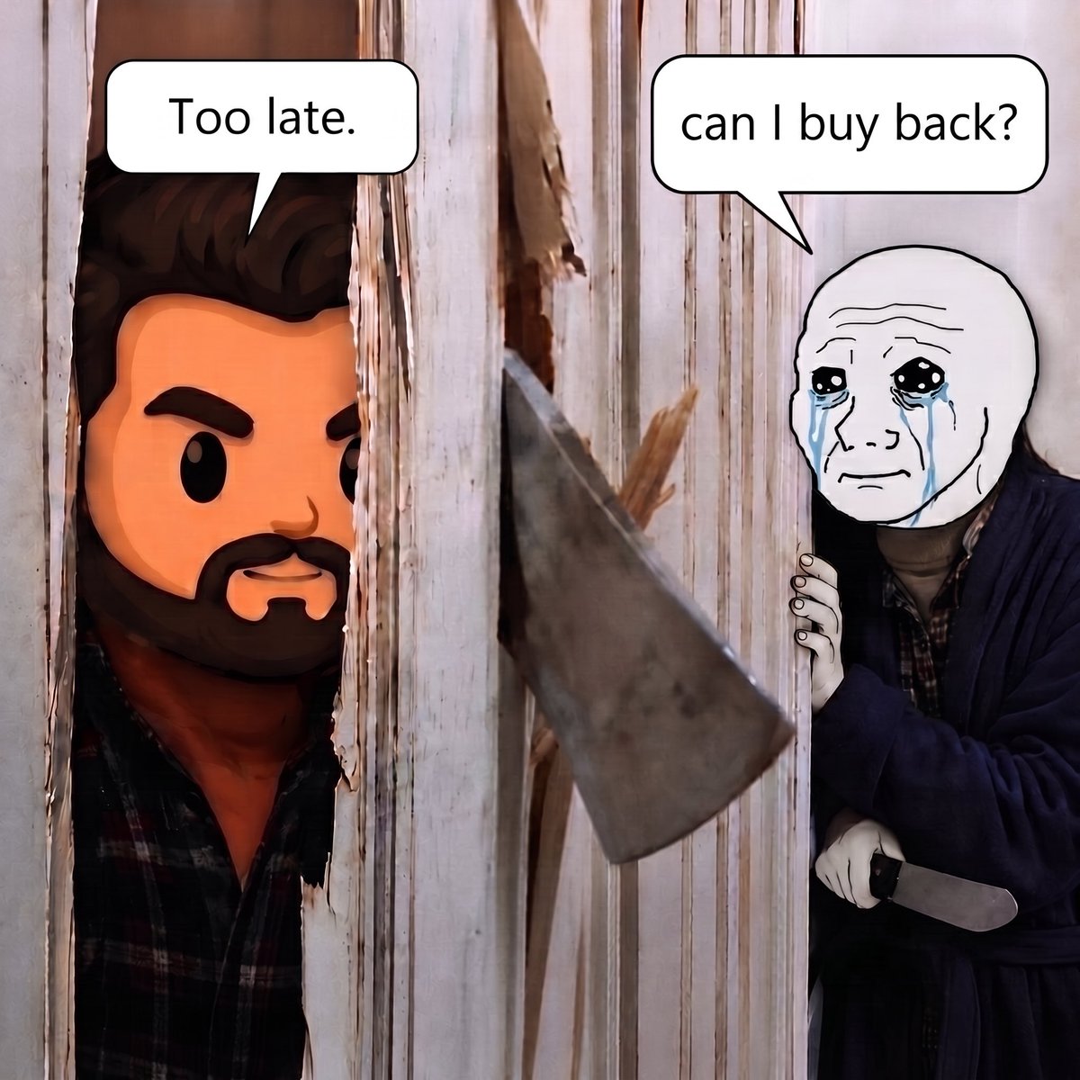 Durikovichmp3's tweet photo. Knock-knock 

Is it gram super cycle ? https://t.co/fEUJwAkV9e