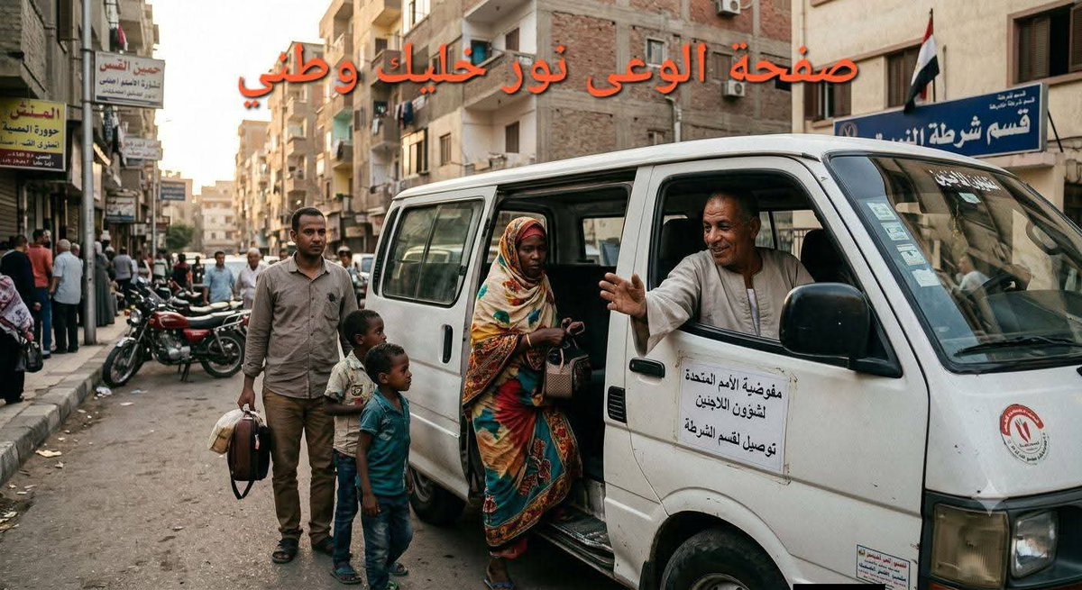 samahnasse761's tweet photo. الى الدولة المصرية الشعب بدأ يتعامل مع اللاجئين 
ودا مؤشر مش كويس

 سائق ميكروباص  مصرى قام بأخذ اللاجئين من أمام 

 مفوضية اللاجئين وقام بتسلميهم لقسم الشرطة 

عاش ابن مصر 

علشان تعرفو ان الناس جابت اخرها من اللاجئين ووساختهم كفاية كدا 
البلد معششة ناس مجهولة الهوية https://t.co/oZUwYC5w4x