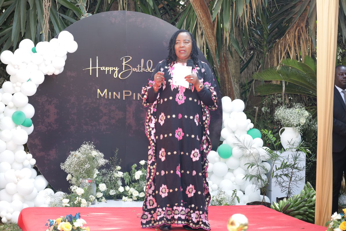 Nguch17's tweet photo. @Railajunior Today is about celebrating Mama Ida and the remarkable journey she has walked. With @RailaJunior by her side, the spirit of carrying the mantle forward remains strong. Mama Na Kibera. #HappybirthdayMamaIda #CelebratingMinPiny. https://t.co/O3HBADIHKJ