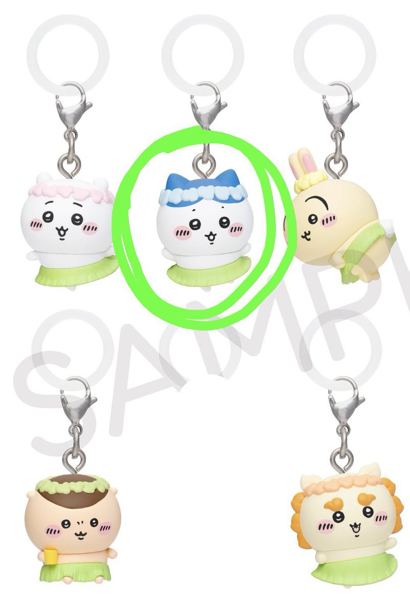 FTRULE7's tweet photo. You know, the longer I take a look at Rakko the more I kinda don't want to trade him haha
But I do still want Hachiware keychain from Chiikawa the Movie : The Secret of the Mermaid Island. 
I think for now I'm just keep him in the packaging. https://t.co/kzH1nYIFff