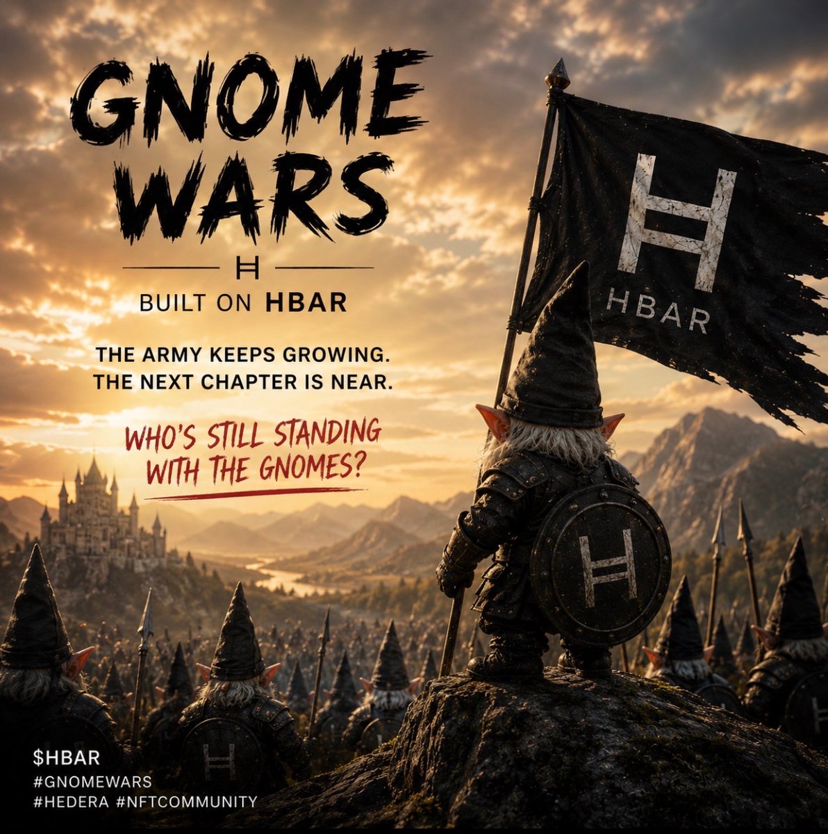 Don_Rootino's tweet photo. ⚔️ GM GNOME WARS ⚔️

Quiet timelines don’t mean quiet builders. 👀

The army keeps growing behind the scenes… and the next chapter is getting closer.

Who’s still standing with the Gnomes? 🧙‍♂️

$HBAR #Hedera #NFTCommunity https://t.co/kuuo1a0Ytr