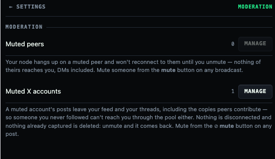 ctextension's tweet photo. adding a little mute button and ability to toggle sources of posts.

will add it to things you can export so you can use it on a fresh account too.

available on the alpha version on github, soon in the chrome store https://t.co/UalgMWRLTJ