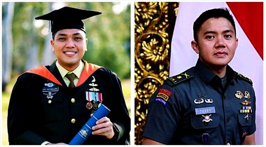 ShenoWirang's tweet photo. Hendrik Pardamean Hutagalung
lulusan terbaik Akmil tahun 2011
peraih Adhi Makayasa, saat ini
bertugas sebagai Dan Denzipur
8/GM di Balikpapan.

"𝗛𝗘𝗡𝗗𝗥𝗜𝗞 𝗠𝗔𝗦𝗜𝗛 𝗠𝗔𝗬𝗢𝗥"

Jika ada yang bertanya:
Kenapa rekan seangkatan Mayor
Hendrik Pardamean Hutagalung
yaitu Teddy Indra Wijaya sudah
berpangkat Letkol?

Saya bisa menjawab dengan satu kalimat singkat:

"𝗞𝗔𝗥𝗘𝗡𝗔 𝗧𝗘𝗗𝗗𝗬 𝗖𝗔𝗡𝗧𝗜𝗞"