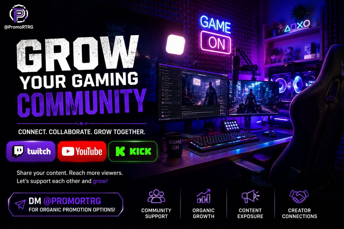 Issaabdulqodir1's tweet photo. Most streamers don't fail because they're bad. They fail because nobody finds them. I fix that organic growth, cross-platform push, real strategy. Let's talk.
#twitch #kick #kickstreamers #streamerTips #GrowYourChannel #ContentCreators https://t.co/a1KrO31gUb