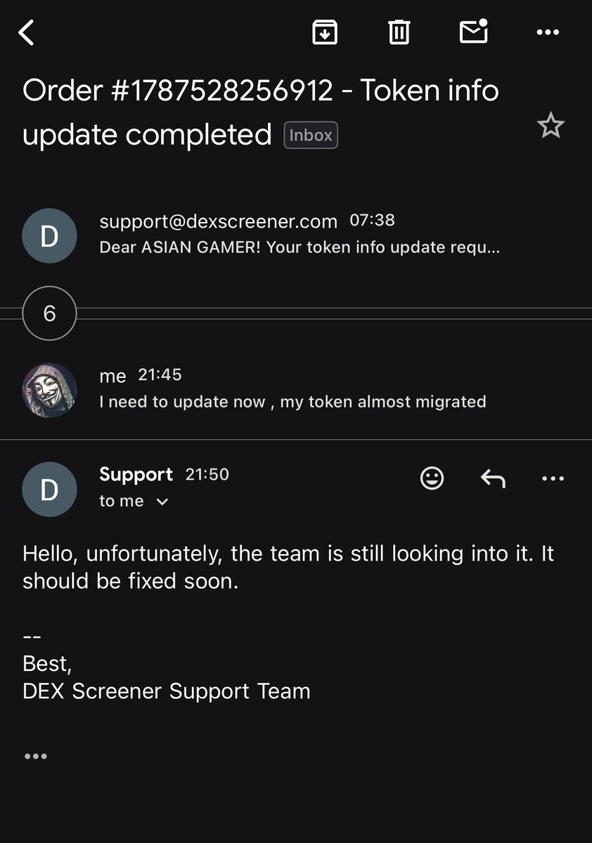 Yonzax2's tweet photo. Dex still fixing the issue. Hang tight. Once resolve I’ll update dex for $NALA https://t.co/GfbDzCNdUN
