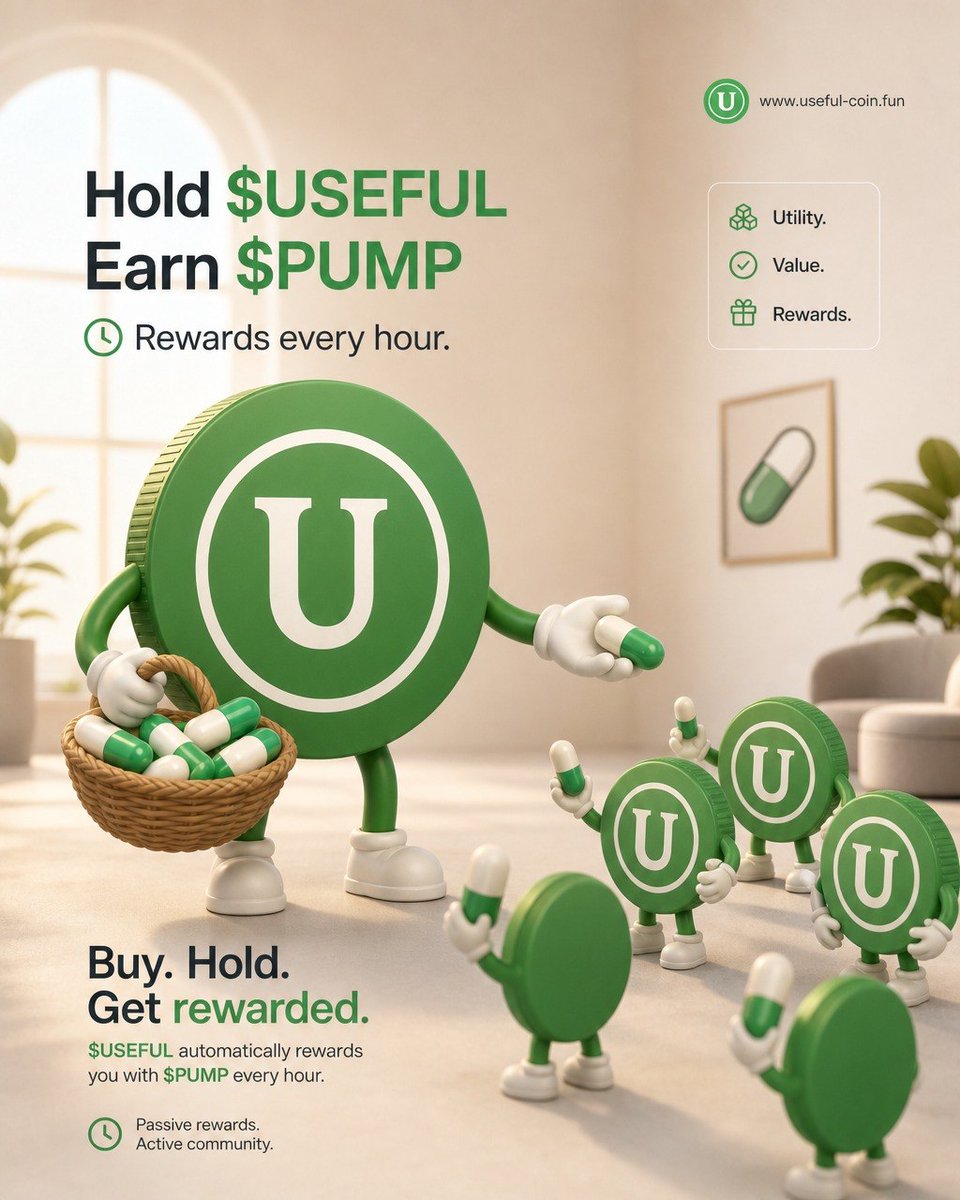 UsefulCoinFun's tweet photo. The only thing you need to do is hold!

$USEFUL https://t.co/Bkx9jbxTCO