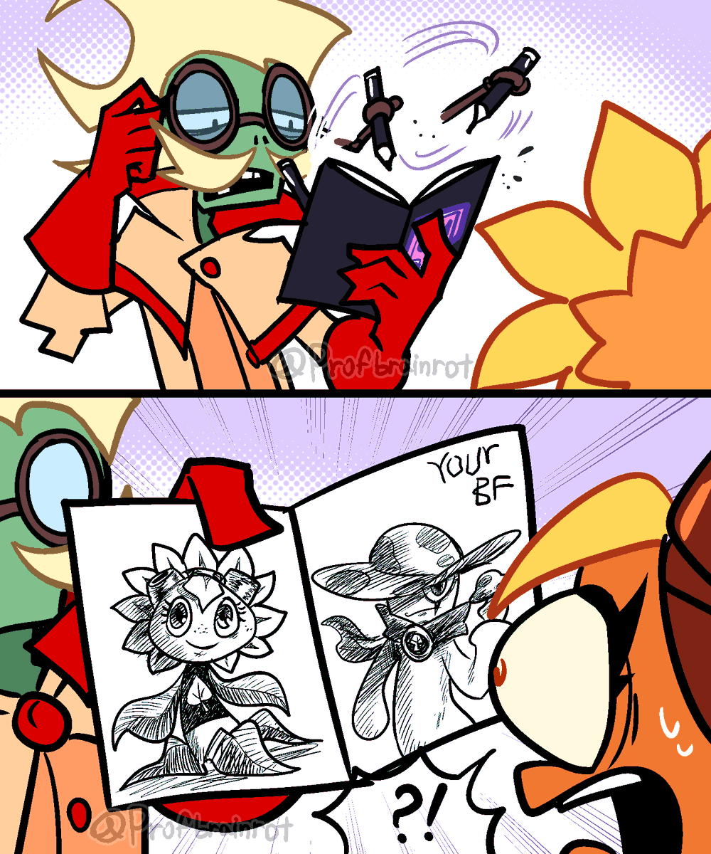 Profbrainrot's tweet photo. "Look, I drew ya" #pvz #pvzh #pvzfanart https://t.co/2jvR6UwKv9