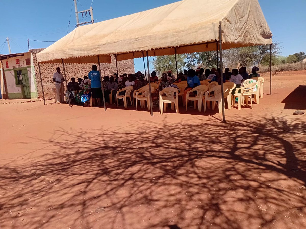 KEWASNET's tweet photo. Maendeleo Ya Wanawake women joined public participation forums in Kithuke &amp; Kitise (Aug 10–11) and led a sensitisation forum in Kikome on protecting water resources. Their message: women must have a seat at the table in water decision-making. 

#WomenWaterGuardians https://t.co/DXlDNkEe6j