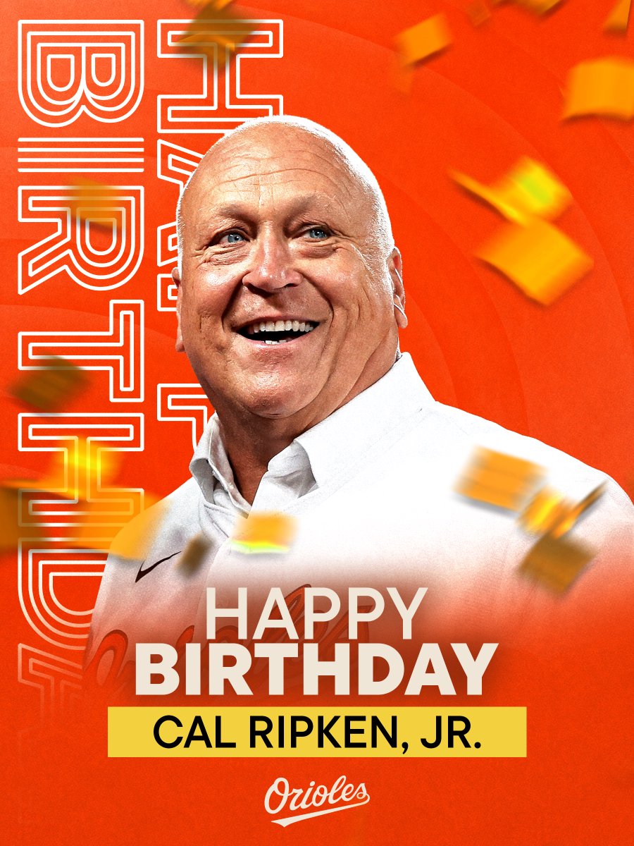 Orioles's tweet photo. Happy birthday, Iron Man 🙌 https://t.co/l5PqASEmWx