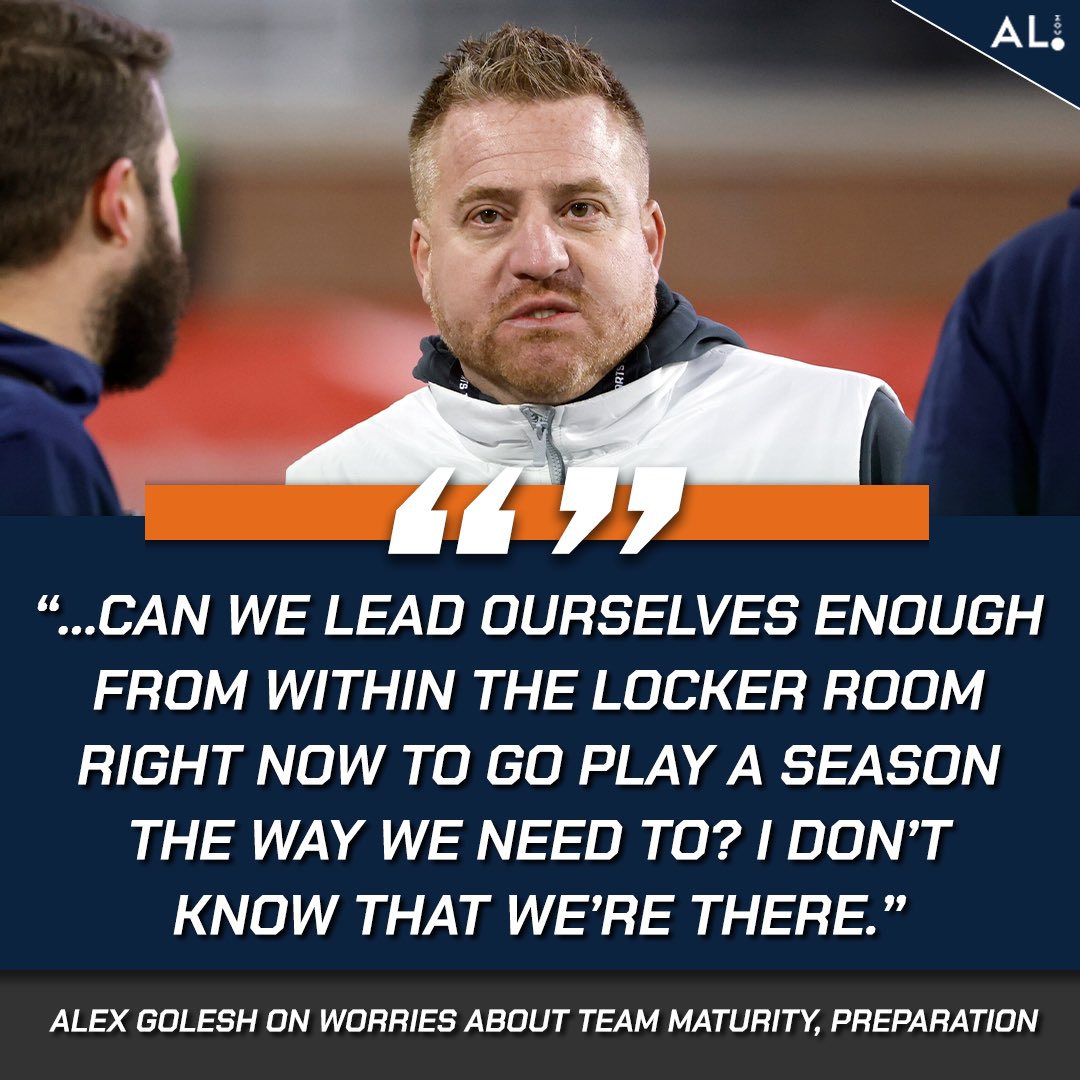 aldotcomTigers's tweet photo. After going through two scrimmages and hosting a long list of alumni for its open practice last weekend, Alex Golesh’s assessment about his team has not been about their skill level or talent.

"Can you get a group of young men, 18 to 20-whatever, to worry about the team, their process and everything that goes into preparing for a game?”