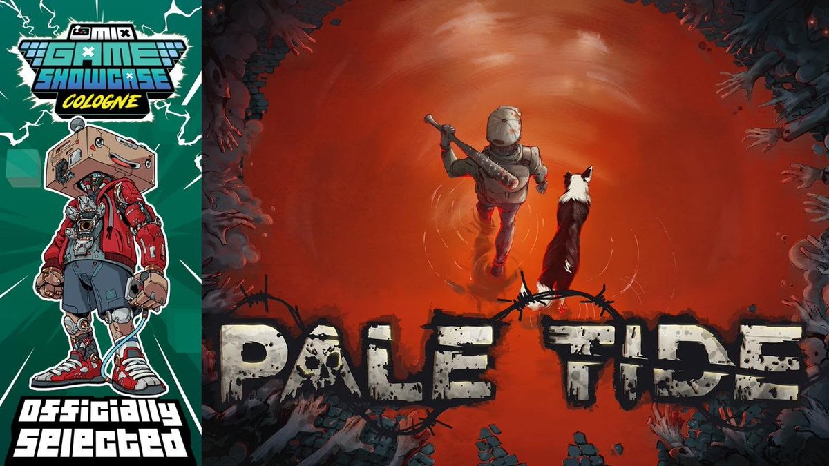 PaleTideGame's tweet photo. We are at the MIX @indieexchange Cologne today, just before Gamescom! We will showcase Pale Tide in a really cool event 📷 

#paletide #indiegame #steamgames #survivalgame #extractionshooter #zombies https://t.co/nWytGKLNh8