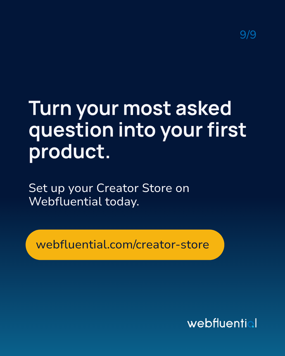 WebfluentialZA's tweet photo. Digital products are easiest way creators can start earning more, consistently. And you don't need a website or a developer to start selling this digital gold. The Webfluential Creator Store gives you an international storefront with checkout built in: upload your product, set your price, share your link, get paid.

We have published step by step guides on Webfluential Learn, including 15 product ideas for your niche, whether that is beauty, fitness, food, travel or fashion: https://t.co/7QbCmB5HsC

#CreatorEconomy #DigitalProducts #ContentCreator #CreatorStore #PassiveIncome