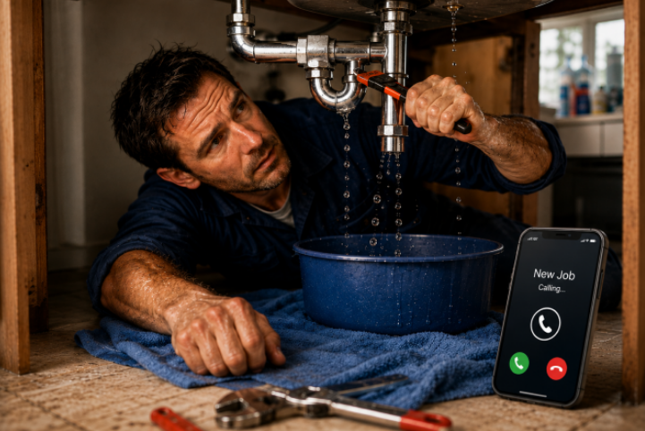 Answer_4u's tweet photo. Plumbers, ever noticed that the phone always seems to ring when both hands are busy?

Our latest article looks at how better call handling can help you stay responsive while you stay focused on the tools.

Read it here: https://t.co/0sqpJrG3WX

#Plumbing #Plumbers #Trades https://t.co/hcPVXov6fN