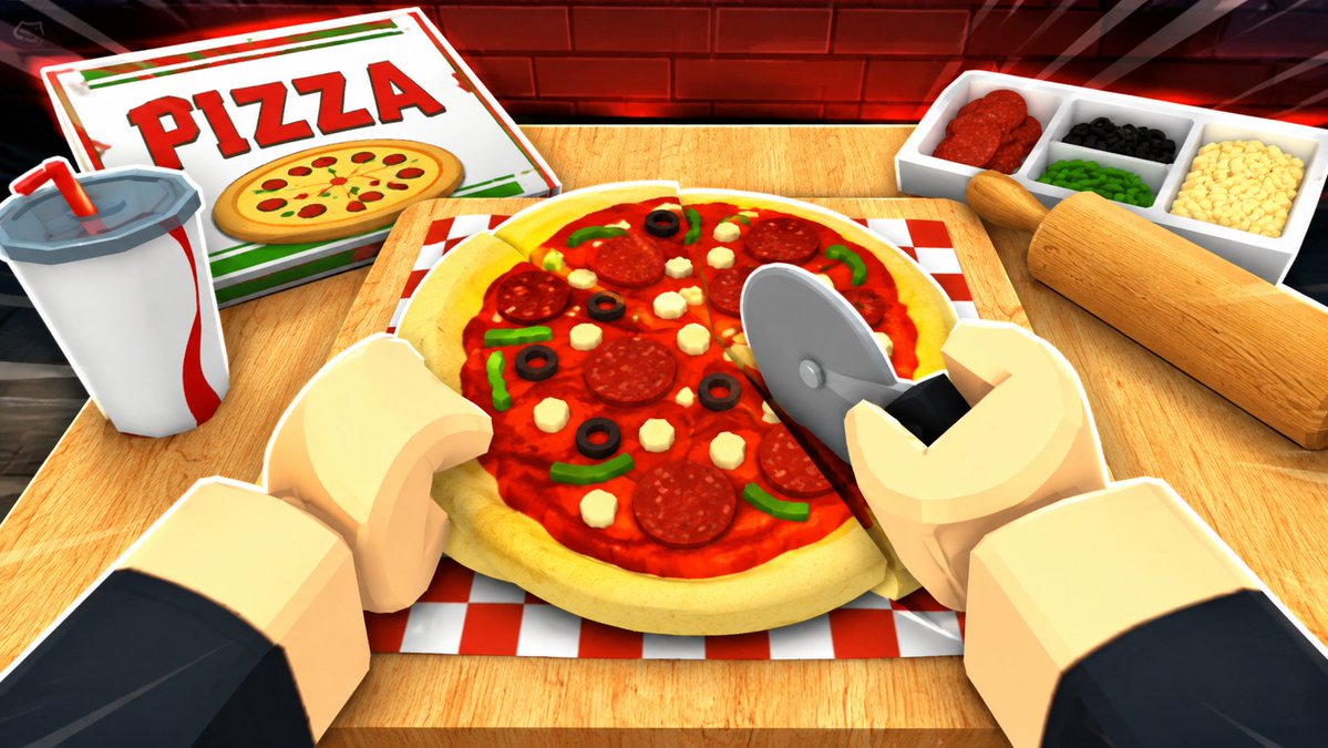NiteGamesLab's tweet photo. Pizza Rush Thumbnail! 🍕🧑‍🍳
#Roblox #RobloxDev #RobloxDevs https://t.co/WcpYDAcHhU