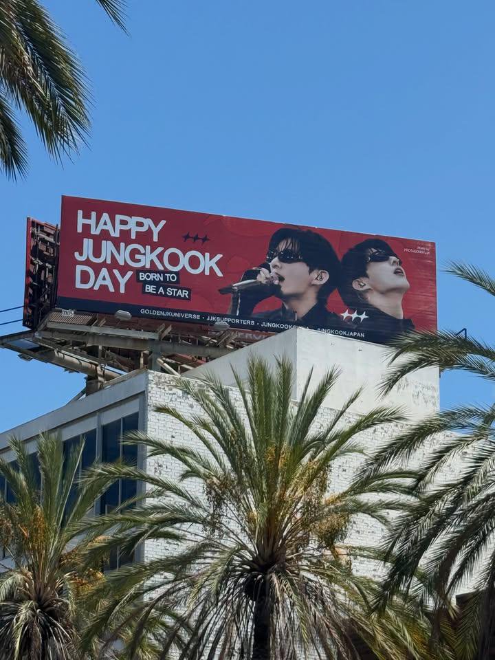 j1nzhu0o_'s tweet photo. Oh Jungkook's LA birthday project billboard is here~🐰🌴🇺🇲

Thanks by @Jungkook__China @GoldenJKUnivers @JJK_SUPPORTERS @JungkookJapan_ https://t.co/OoISlq00GM