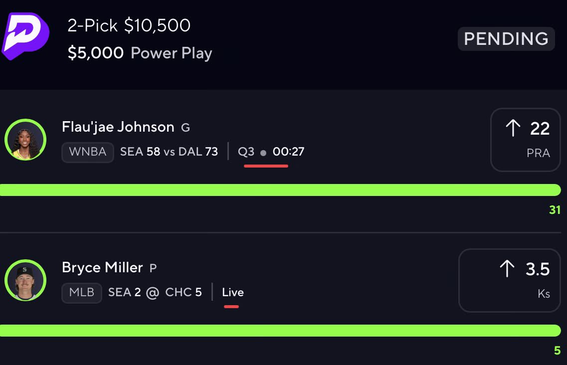 395RomanBlake's tweet photo. BANG $25K OFF @PrizePicks  SUNDAY 🔥🔥

THATS HOW WE START THE DAY 😏

MONDAY VIP IS READY⬇️
https://t.co/tTjvN1NyUD https://t.co/u11dg5uy8H