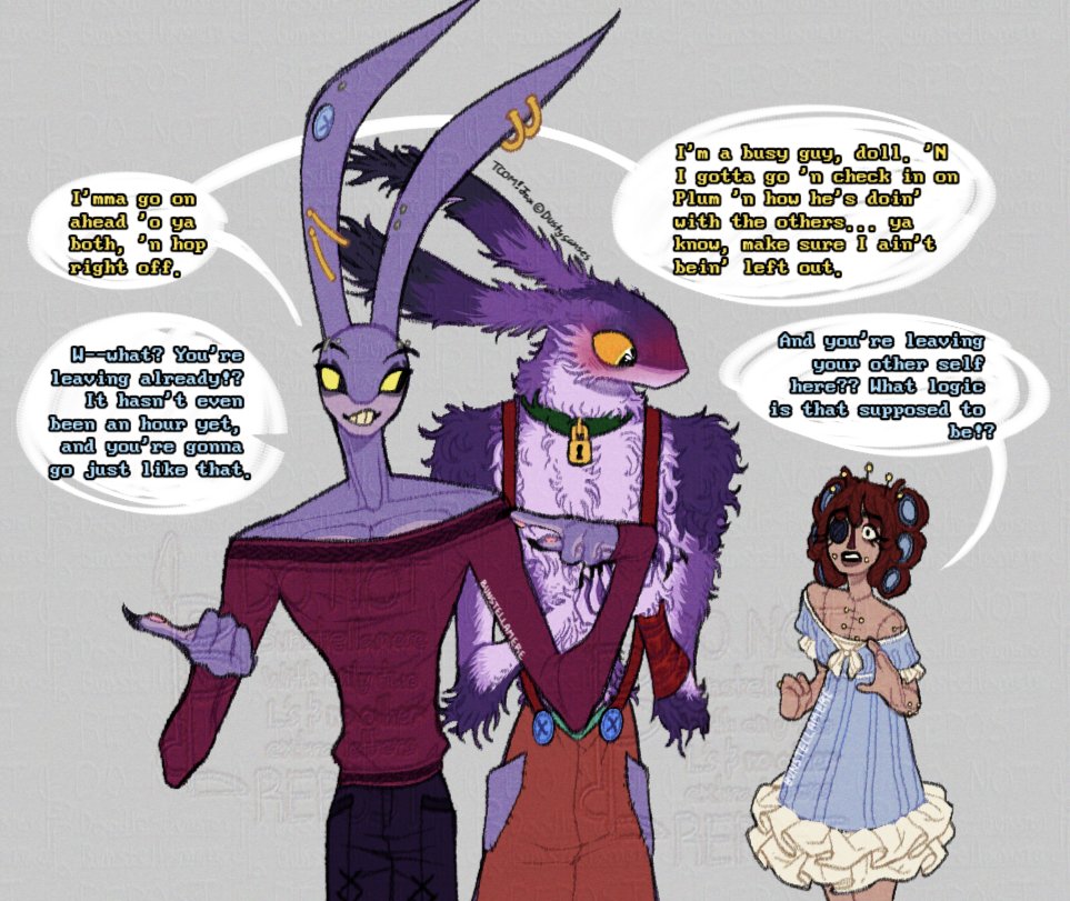 Bunstellamere's tweet photo. @DustySanses 3/3

#TADC #TSVD #TCOM #bunnydoll #doublebunny #feralfangs #angelfangs https://t.co/URnWZb7iFr