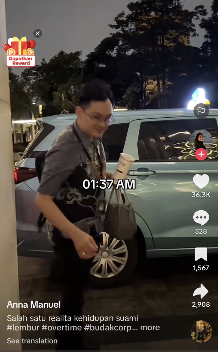 karirfess's tweet photo. ga sengaja konten kakak ini lewat..

jadi ini kayaknya istrinya yg videoin suaminya pulang kerja dan selalu lembur sampe jam 1 atau jam 2 pagi

dan ternyata suaminya kerja di big4

kok kuat sih?
sesuai berarti ya sama gajinya.

gua jadi zombie sih kalo kerja sampe jam segitu😭🙏 ga kuat euyy
