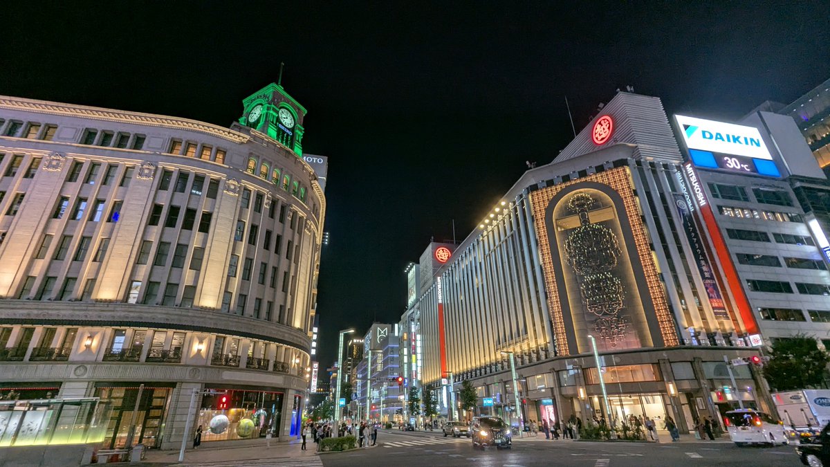 wkimi's tweet photo. 久しぶりの銀座でした。 https://t.co/GtqT3vDz3E