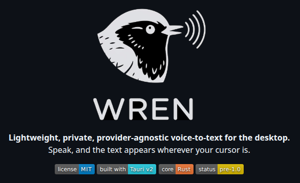 rafaelvieiras's tweet photo. This weekend, I finally released the first version of my open-source desktop voice-to-text tool. v0.1.0

Packages available for Linux (deb/AppImage), Windows (exe/msi), and Mac (dmg).

Please, test and stop typing and start speaking!

#STT #OpenSource #Desktop #Rust #Tauri #React https://t.co/5q0AdHZMP6