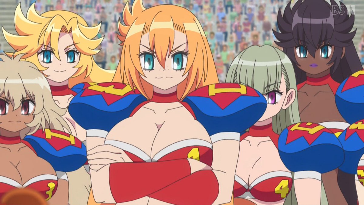 炎の闘球女 ドッジ弾子 第8話 ツイート画像 1