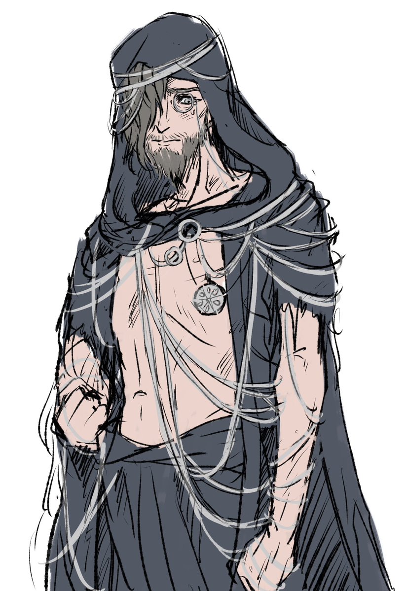 310_akhk's tweet photo. 通常学者に暗黒学者の服を着せるとエッチ https://t.co/jqQbNJ11Oi