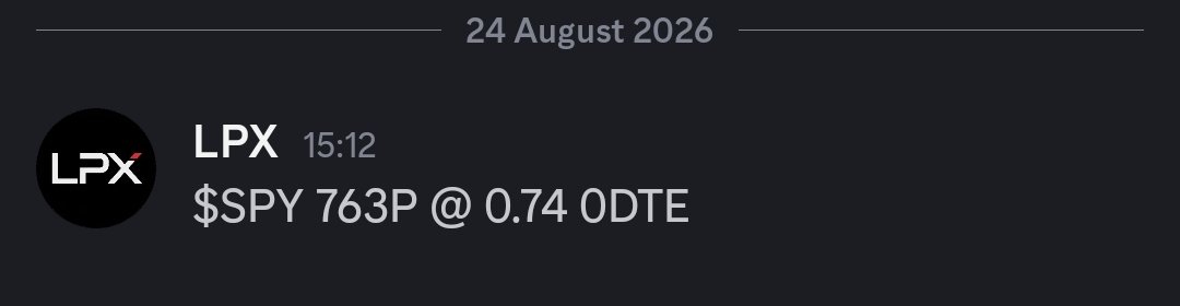 lastprintx's tweet photo. 66% | $SPY 763P 0.74 TO 1.23 0DTE

I SAID REJECT 765 AND I TAKE PUTS
IT REJECTED. STILL HOLDING

LPX DONT CHASE $SPX https://t.co/FDabiWYfp6