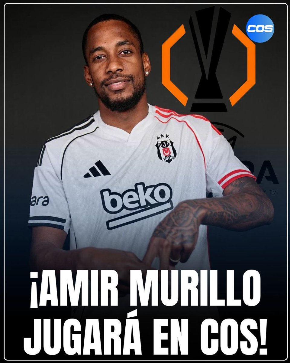 COSPanama's tweet photo. ¡Una buena noticia para arrancar la semana! 🫡⚽️

La cm puede oficialmente informar que este jueves tendremos el partido de vuelta en ronda previa del BESIKTAS de Michael Amir Murillo en la UEFA Europa League ante el Kauno Zalgiris. 12:00PM EN VIVO por nuestras pantallas. 

Atentos que falta una sorpresa más. 🫡👀

#COS