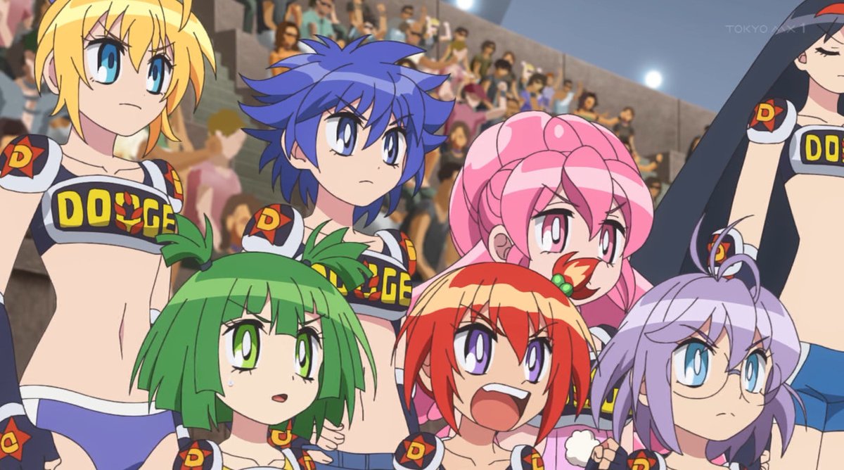 炎の闘球女 ドッジ弾子 第8話 ツイート画像 1