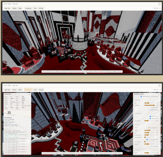 doomawards's tweet photo. DRB now includes a complete Doom to Quake conversion pipeline. Open a Doom map, convert its sector geometry into real Quake brushes, preserve textures, 3D floors and other features, then export directly to Q1, Q2 or Q3 MAP format ready for editing in secs https://t.co/RK1ej0mQqv https://t.co/AhqEDtyGJ2