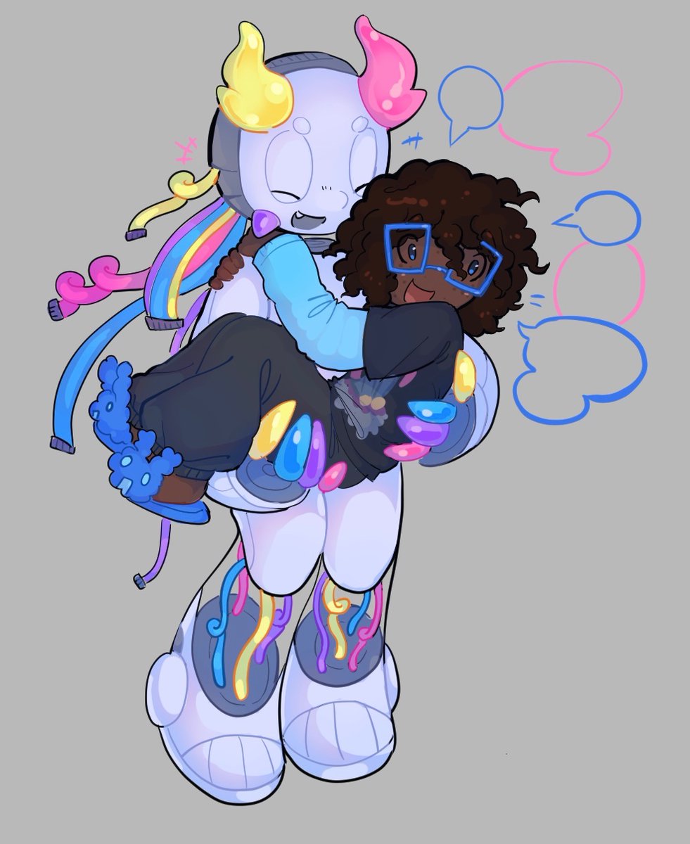 trixterdoodles's tweet photo. ok here is a happy one prototype and anaiyah joyful friendship moments https://t.co/dV096u2e9F
