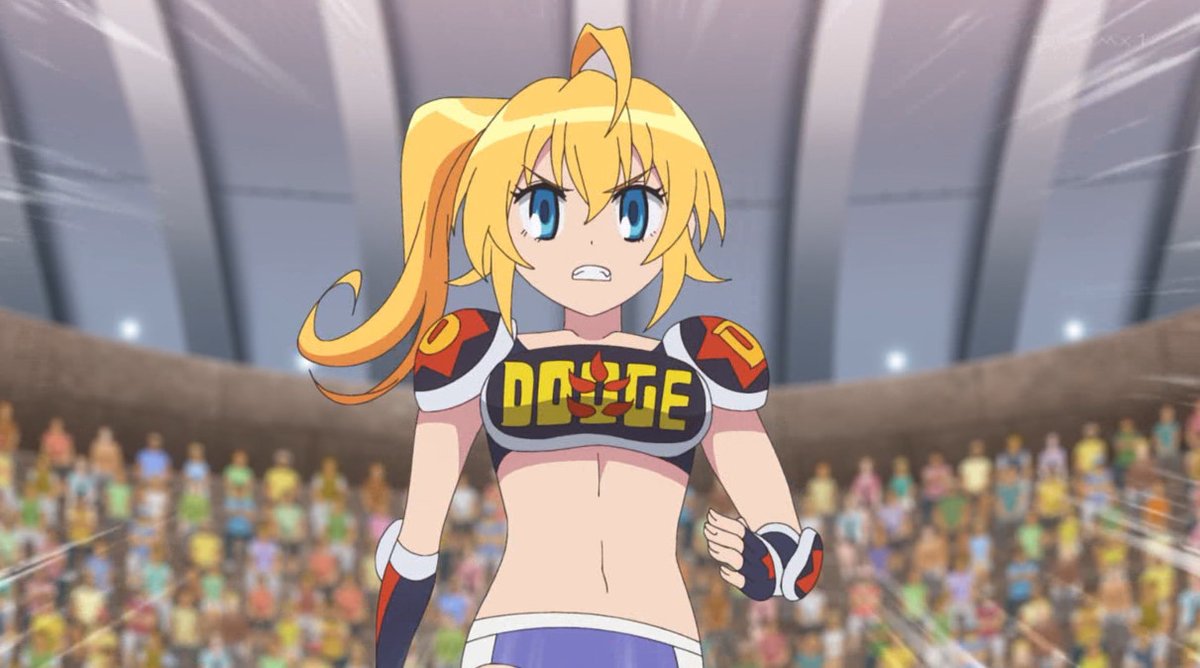 炎の闘球女 ドッジ弾子 第8話 ツイート画像 1