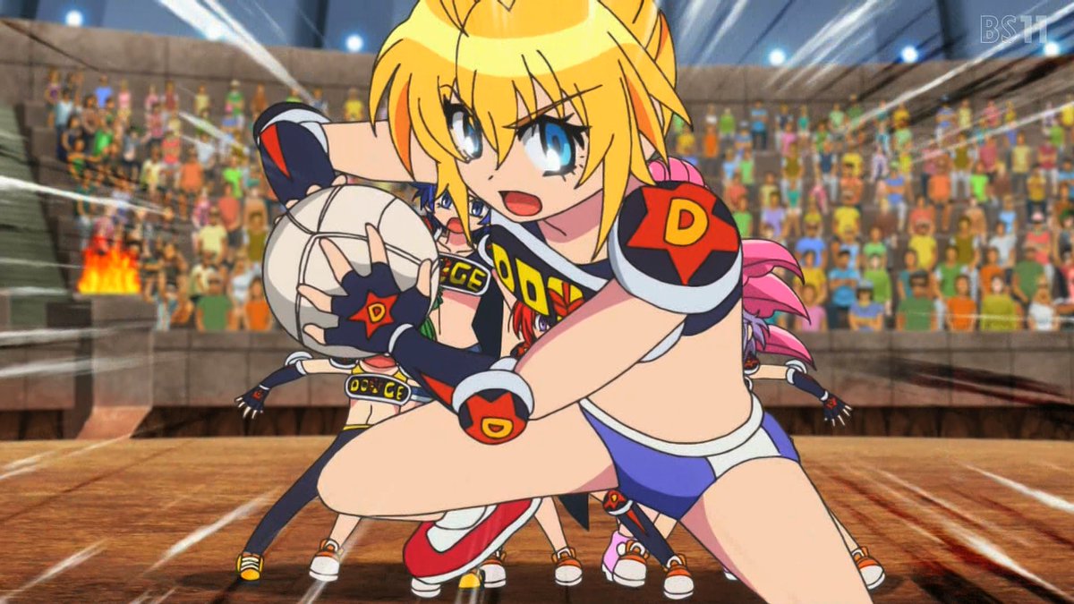 炎の闘球女 ドッジ弾子 第8話 ツイート画像 1